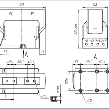Трансформатор струму ТОЛУ 10