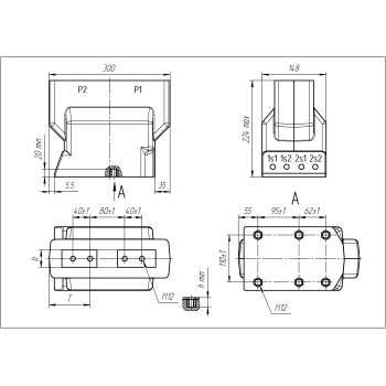 Трансформатор струму ТОЛУ 10