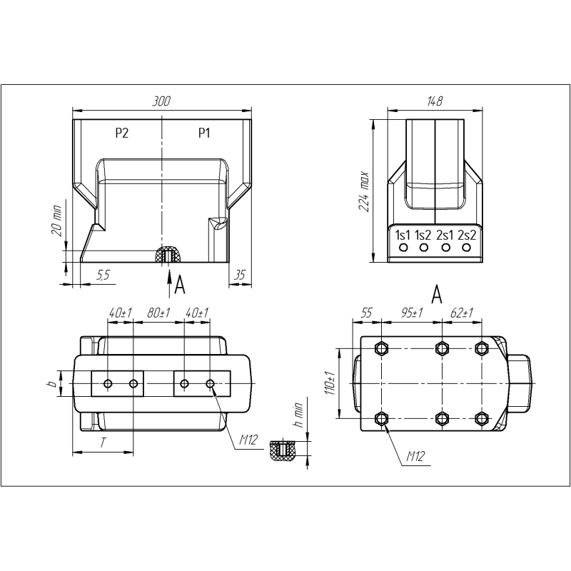 Трансформатор струму ТОЛУ 10
