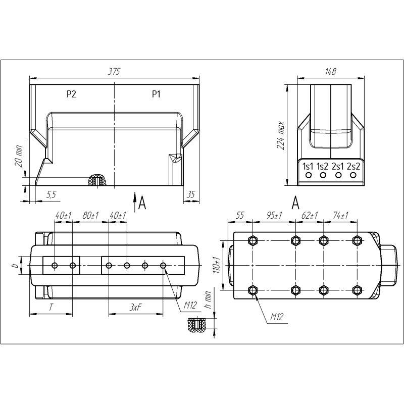 Трансформатор струму ТОЛУ 10