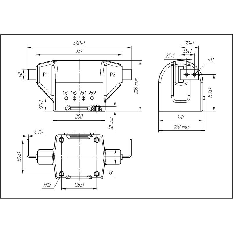 Трансформатор струму ТПЛУ-10