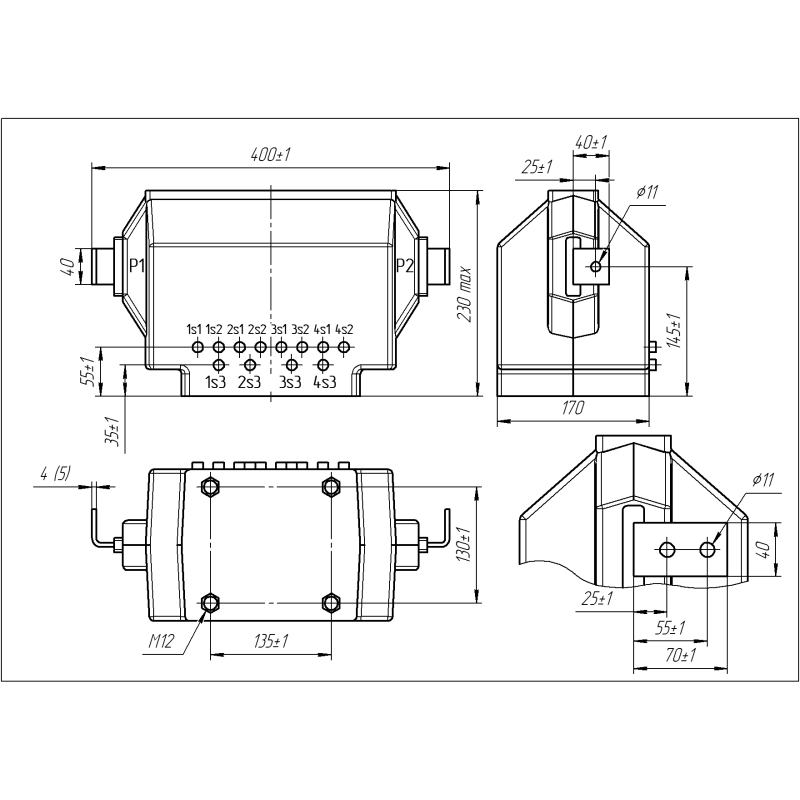 Трансформатор струму ТПЛУ-10